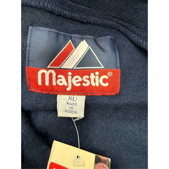 Majestic Men’s Fleece Jacket sz XL NFL Cowboys Vintage NEW #G315-D - Picture 6 of 10